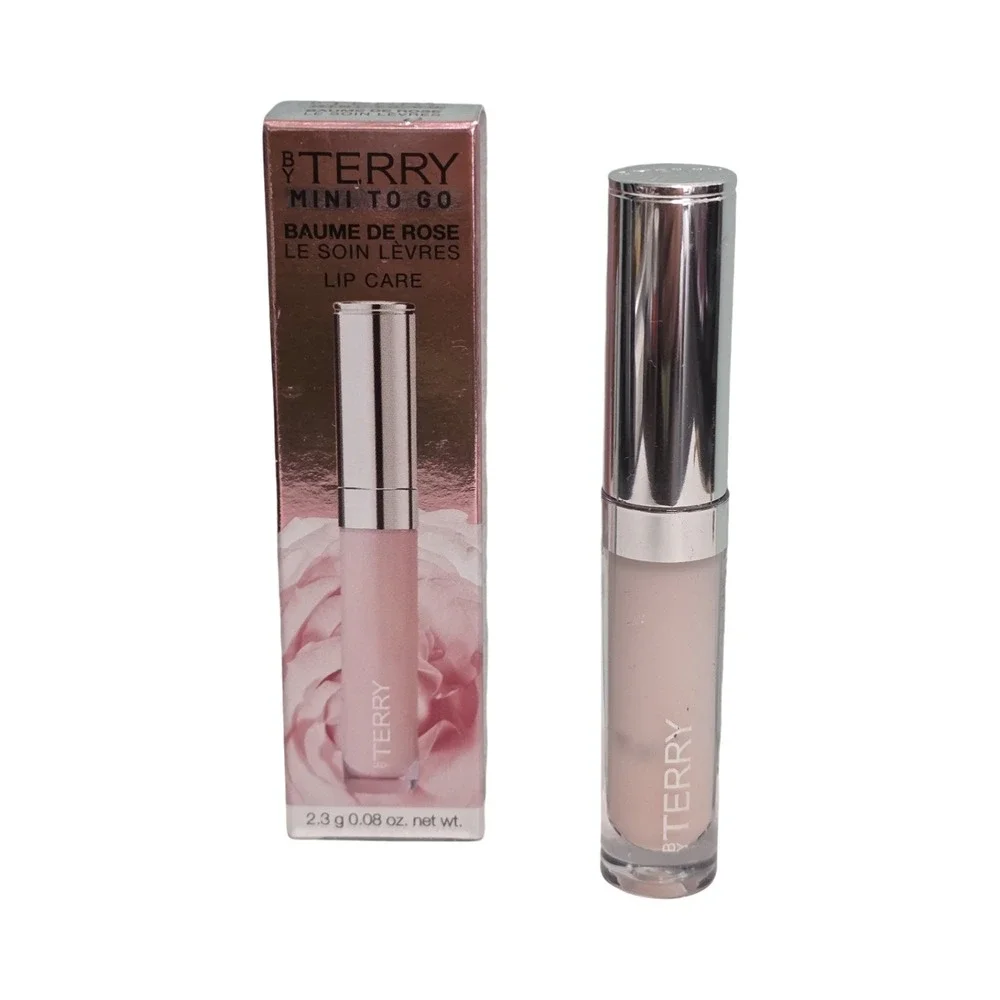 By Terry Baume de Rose Lip Care Mini To Go 2.3g 0.08oz Liquid Lip Balm NIB